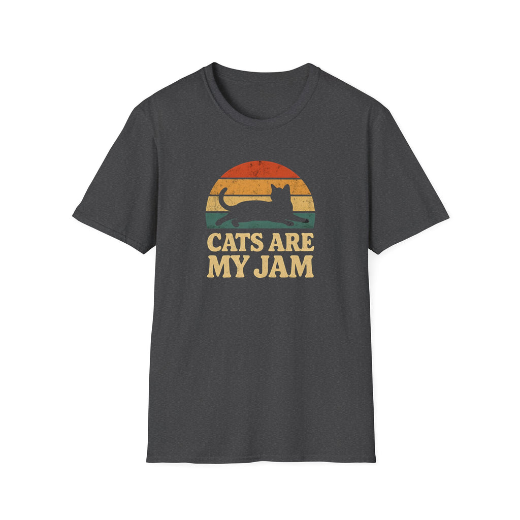 Cats Are My Jam –  Supersoft Unisex T-Shirt