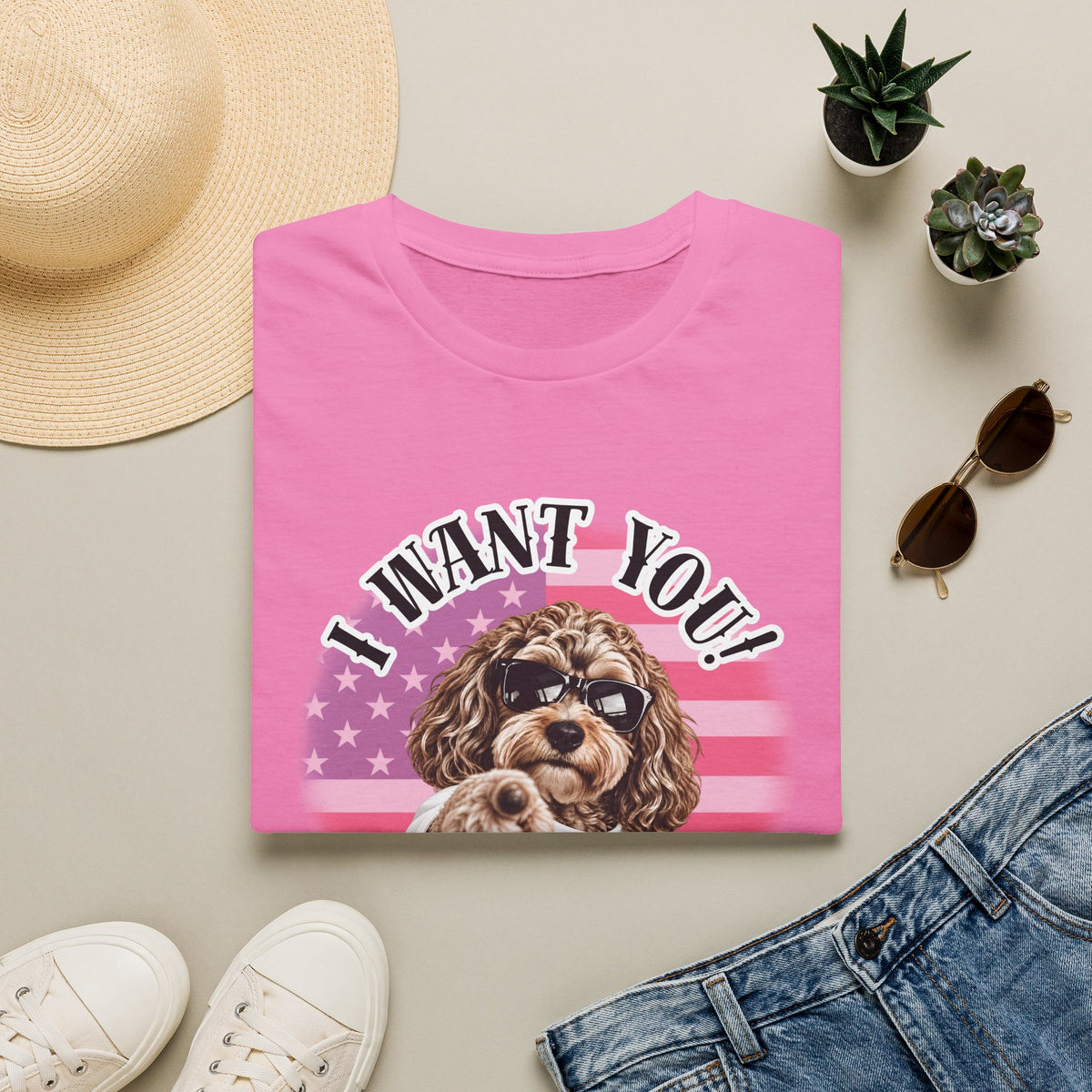 I WANT YOU!...To Drop The Sausage! – Cockapoo - Supersoft Unisex T-shirt