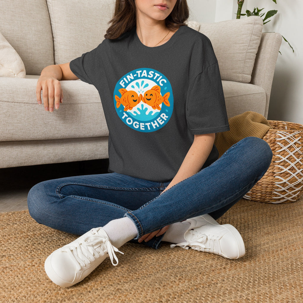 Fin-tastic Together Fish –  Supersoft Unisex T-Shirt
