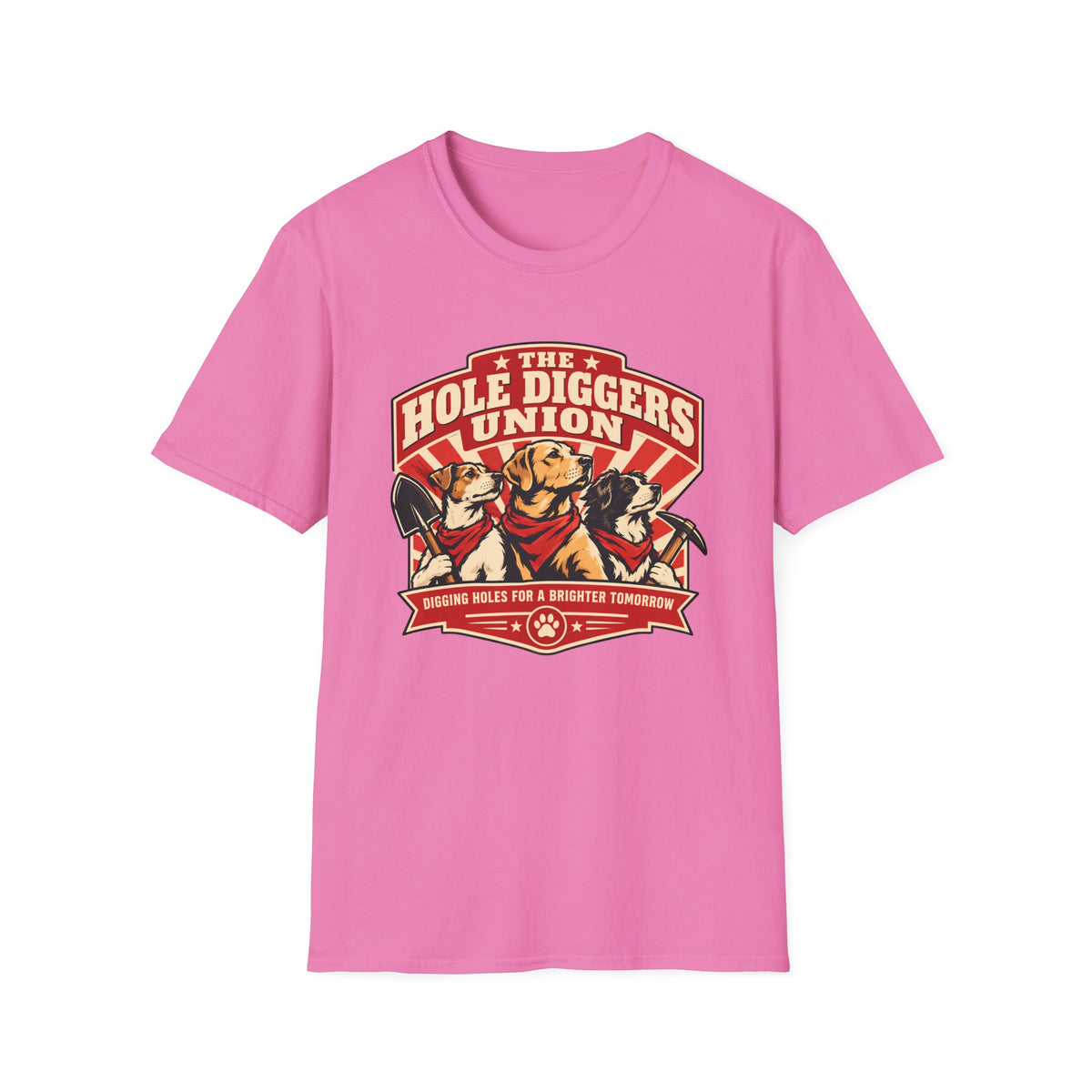 The Hole Diggers Union - Supersoft Unisex T-shirt