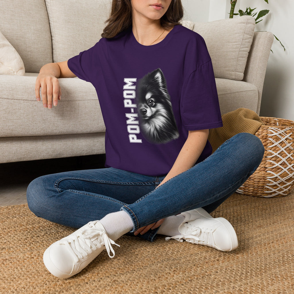 Pomeranian On Duty - Supersoft Unisex T-shirt