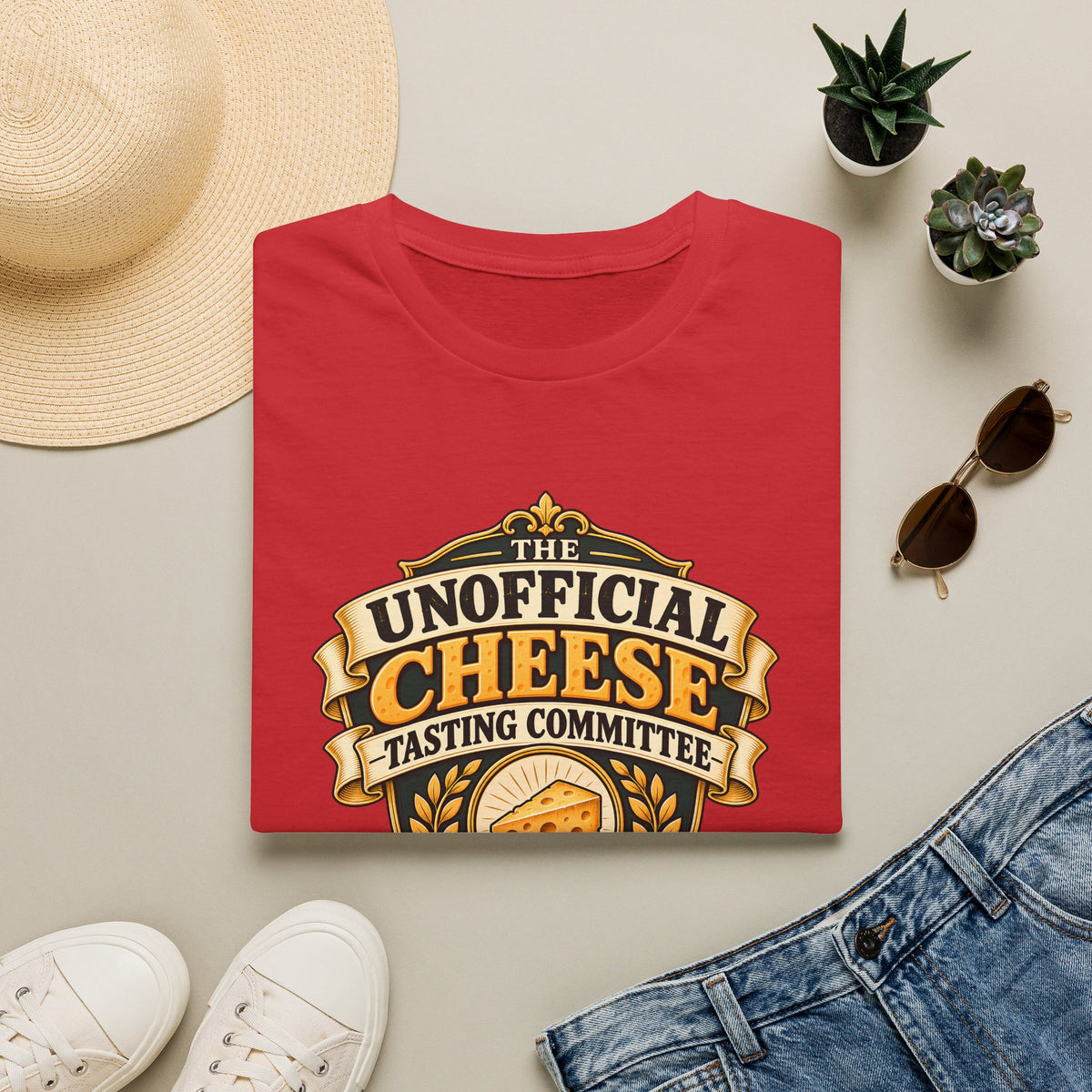 The Unofficial Cheese Tasting Committee - Supersoft Unisex T-shirt