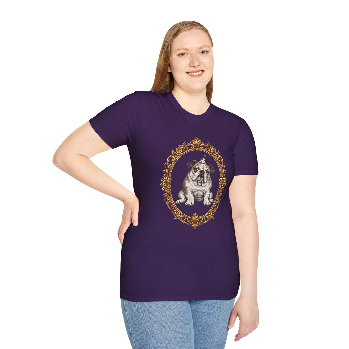 The Reluctant Party Animal – British Bulldog - Supersoft Unisex T-shirt