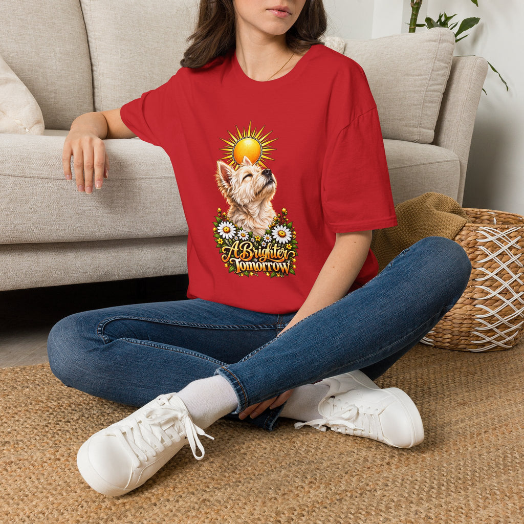 A Brighter Tomorrow - West Highland Terrier - Supersoft Unisex T-shirt