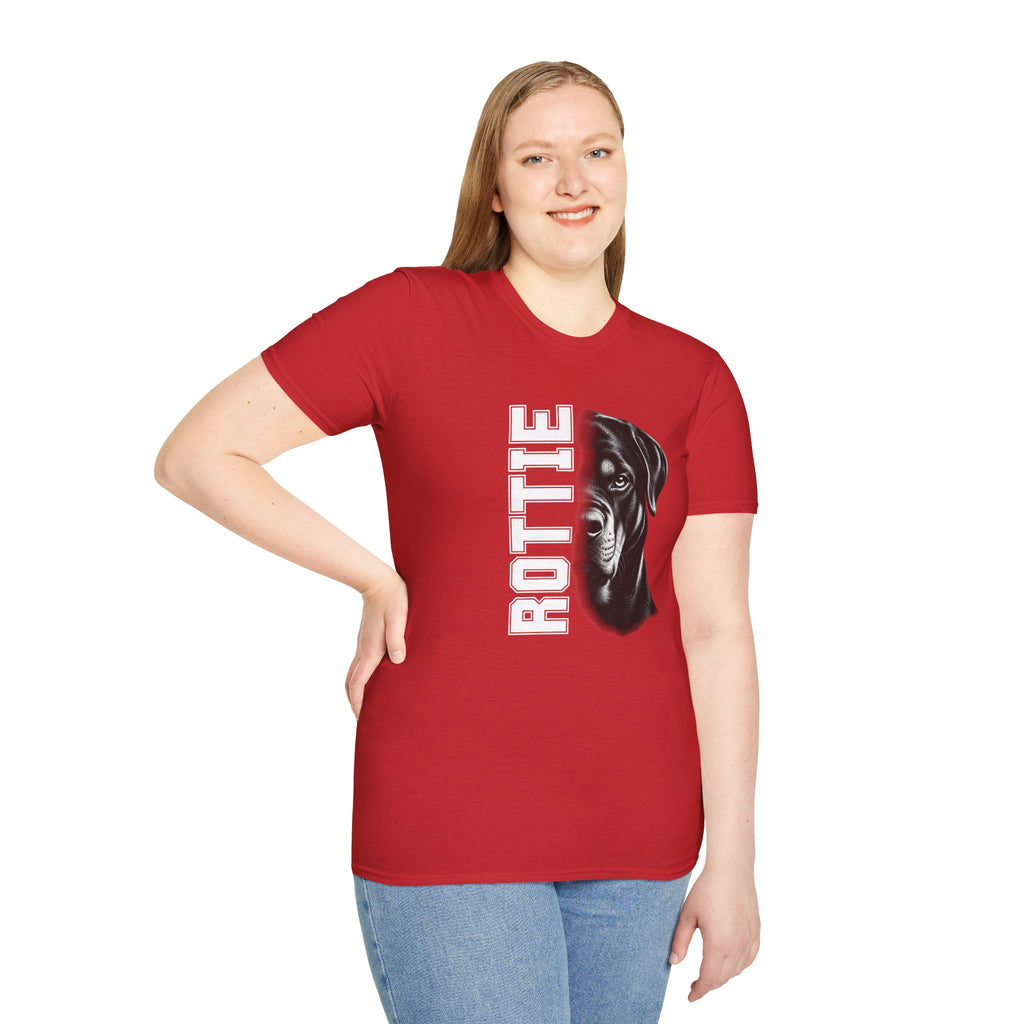 Rottweiler On Duty - Supersoft Unisex T-shirt