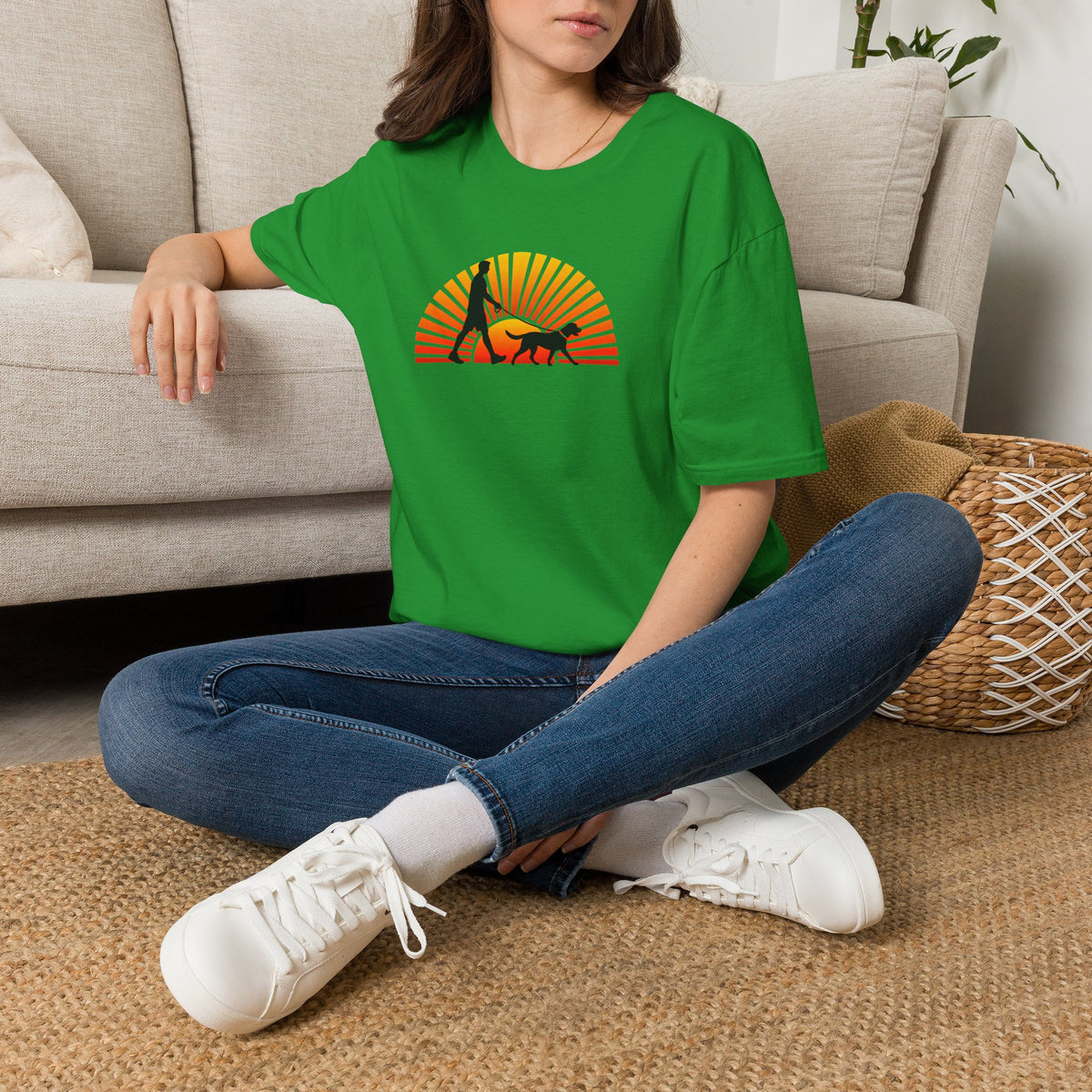 Walkies...Powered by the Dog –  Supersoft Unisex T-Shirt