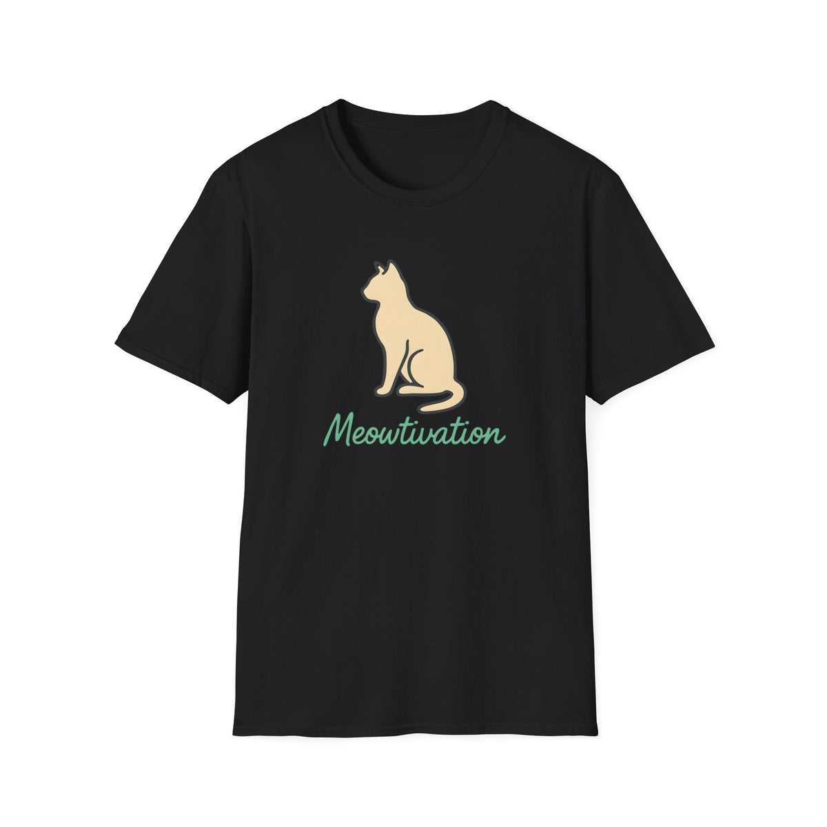 Meow-tivation Cat –  Supersoft Unisex T-Shirt