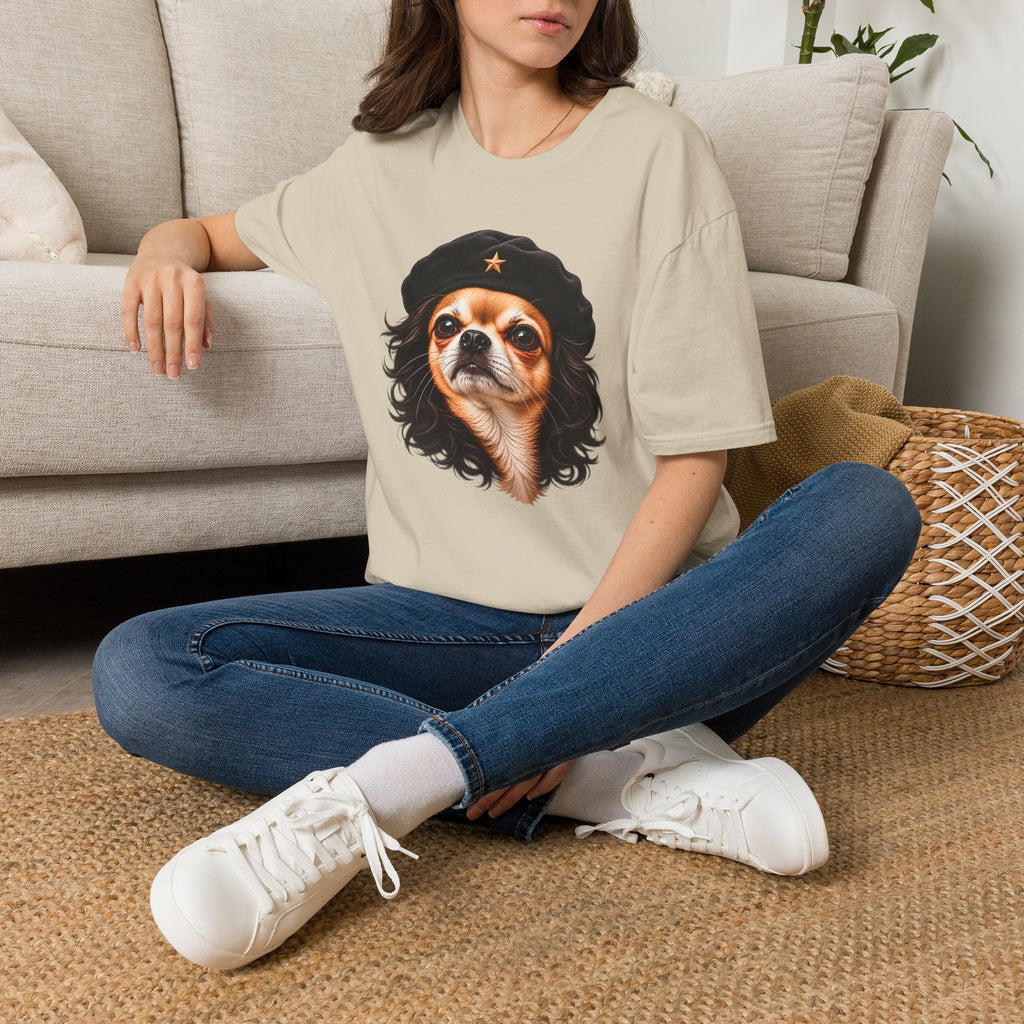 Chih Guevara – Small Dog, Big Revolution! - Supersoft Unisex T-shirt