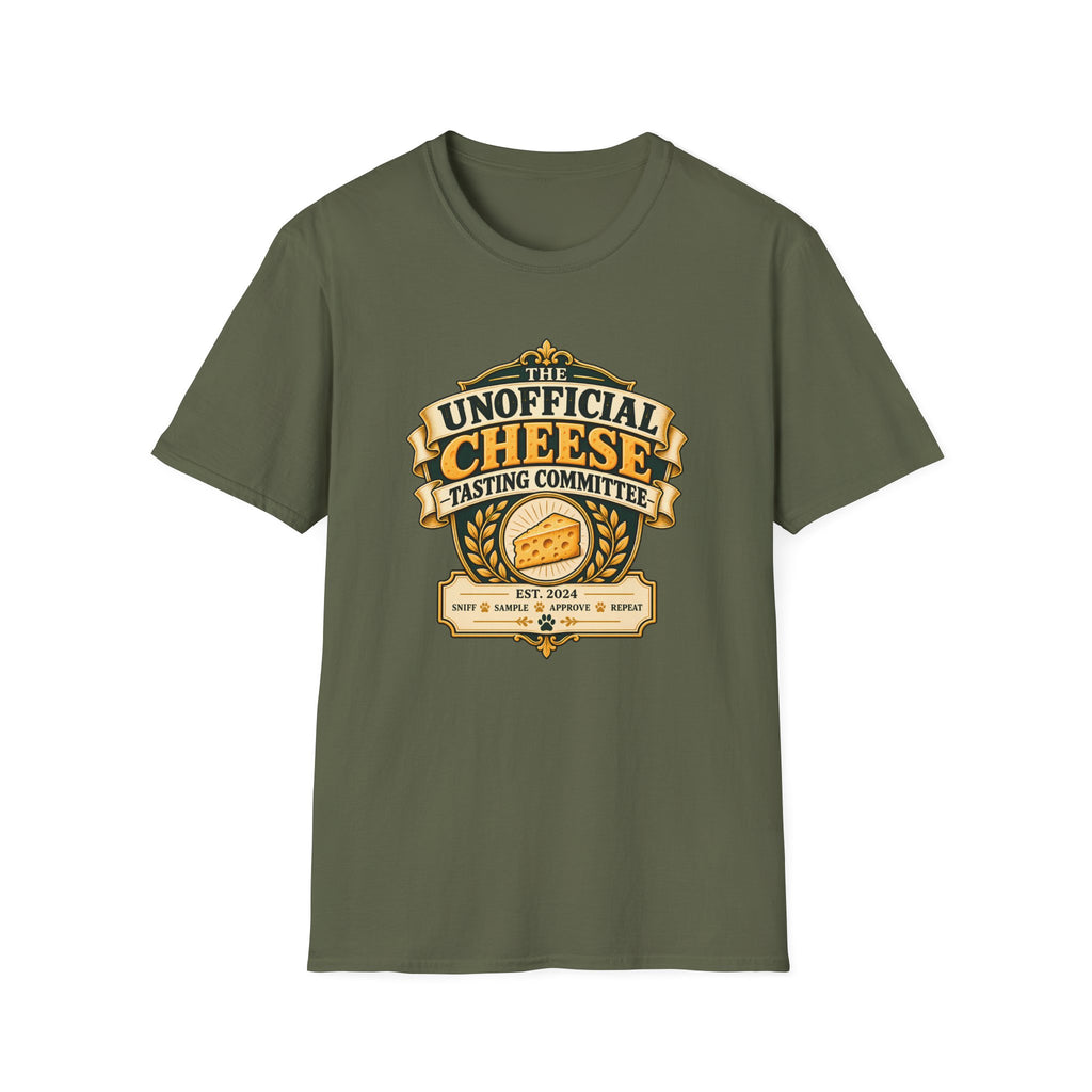 The Unofficial Cheese Tasting Committee - Supersoft Unisex T-shirt