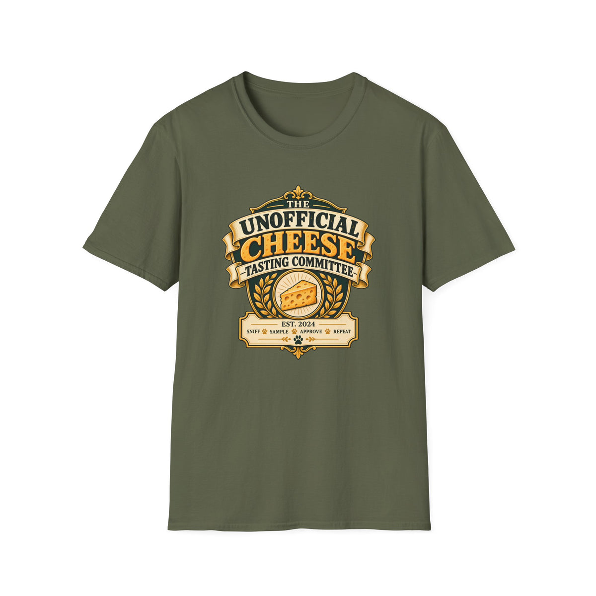 The Unofficial Cheese Tasting Committee - Supersoft Unisex T-shirt