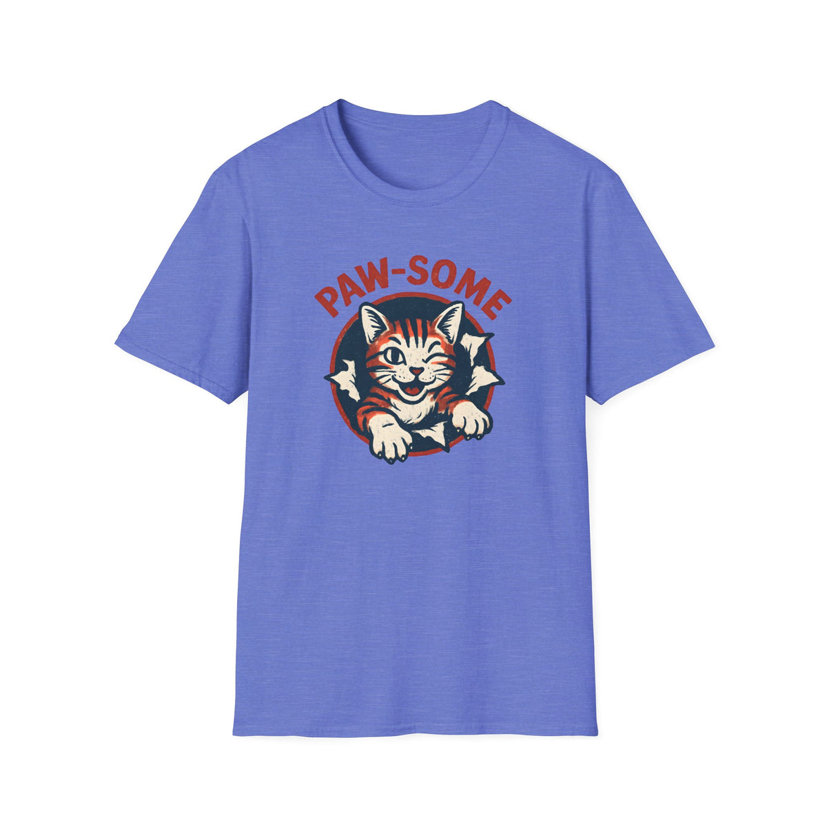 Paw-some Cat –  Supersoft Unisex T-Shirt