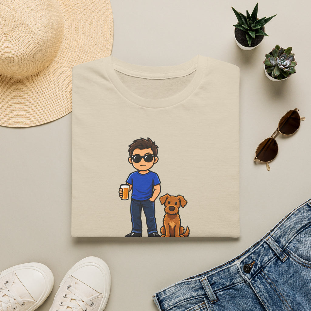 Beer, Dogs and Dudes - Partners in Crime - Supersoft Unisex T-shirt