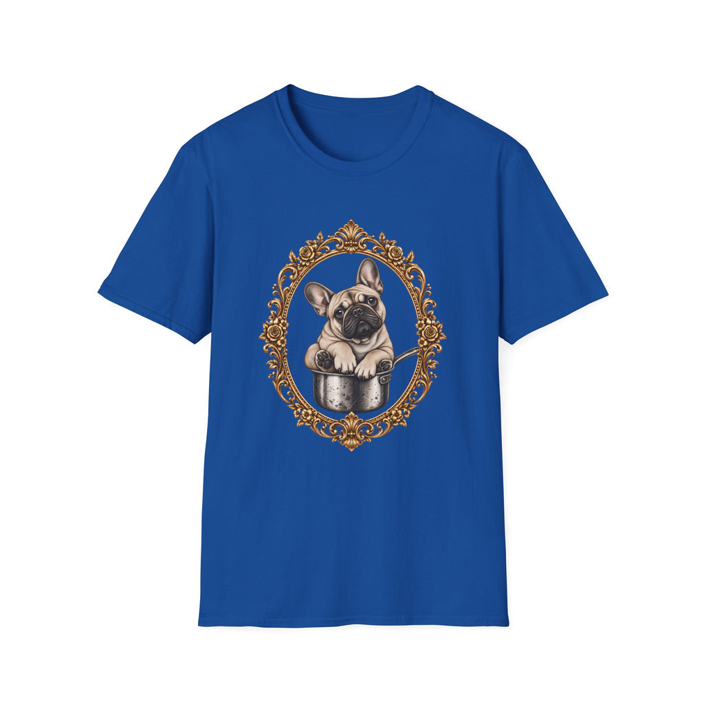 The Duke of Dinner – French Bulldog - Supersoft Unisex T-shirt