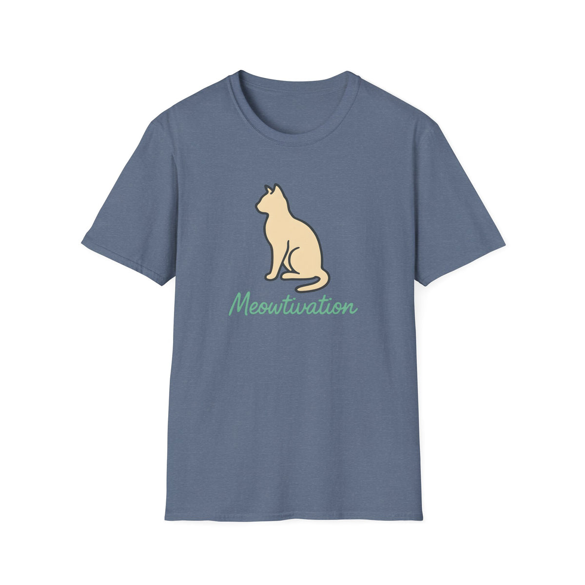 Meow-tivation Cat –  Supersoft Unisex T-Shirt