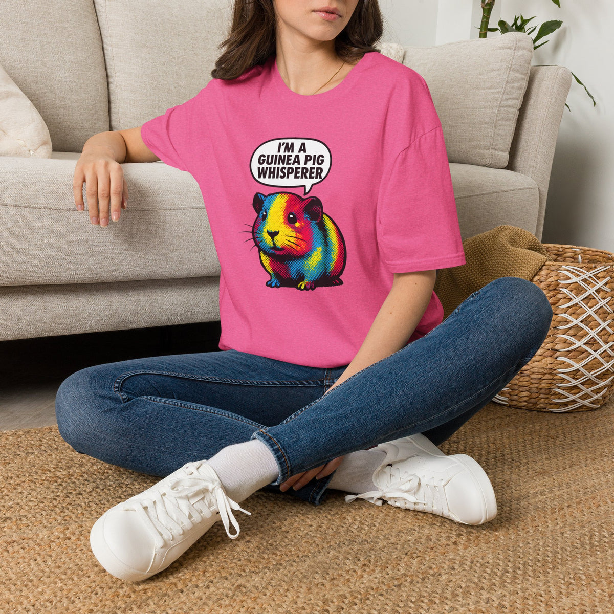 Guinea Pig Whisperer –  Supersoft Unisex T-Shirt
