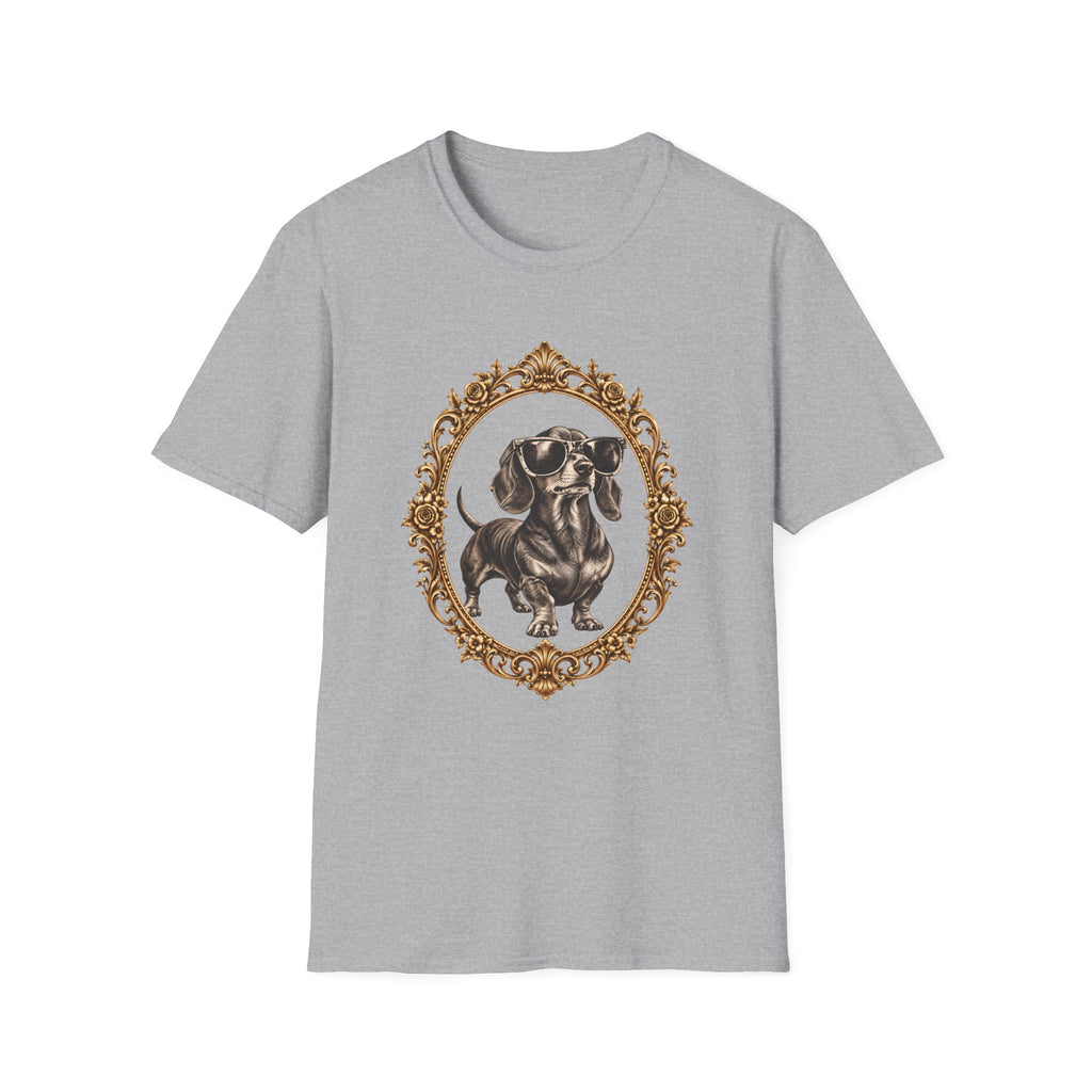 The Duke of Cool – Dachshund - Supersoft Unisex T-shirt