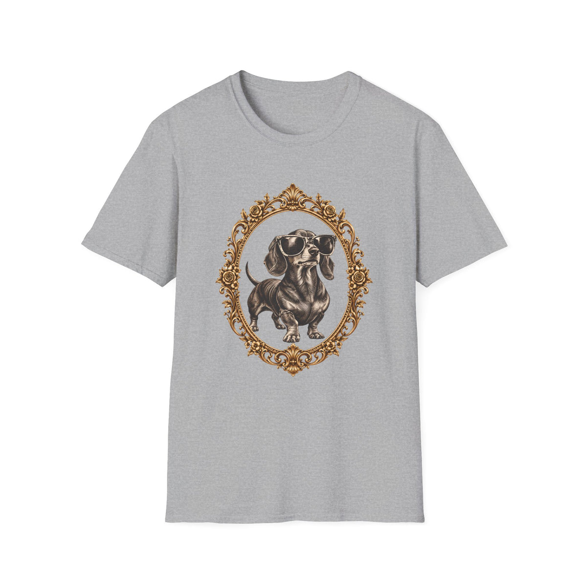The Duke of Cool – Dachshund - Supersoft Unisex T-shirt