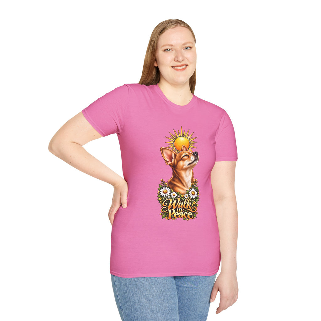 Walk in Peace - Chihuahua - Supersoft Unisex T-shirt