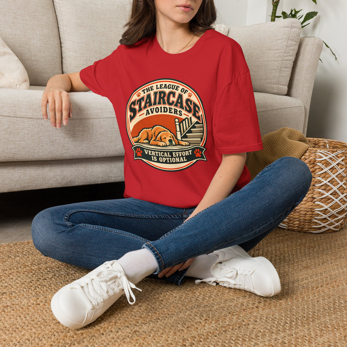 The League of Staircase Avoiders - Supersoft Unisex T-shirt
