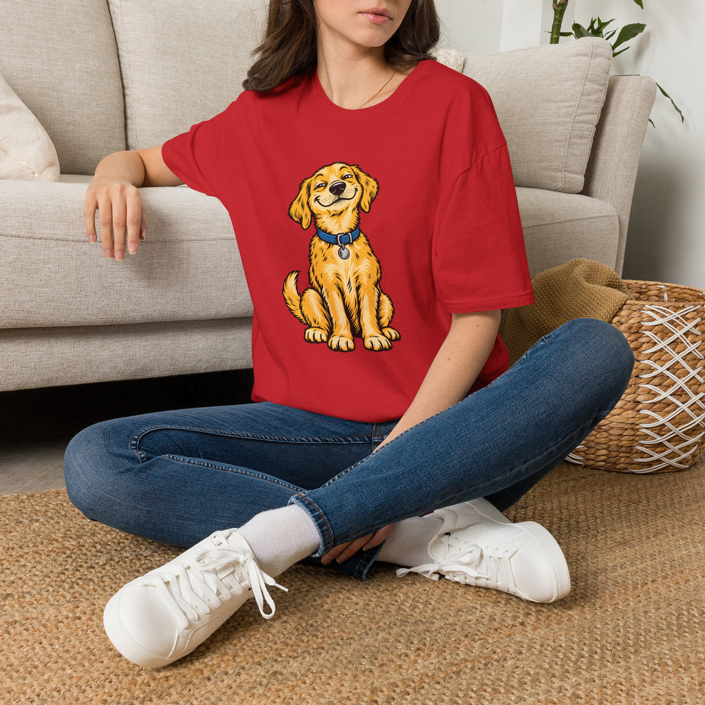 Smug Dog – Innocent Face, Guilty Conscience! -  Supersoft Unisex T-shirt