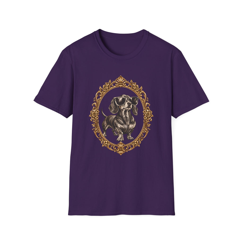 The Duke of Cool – Dachshund - Supersoft Unisex T-shirt