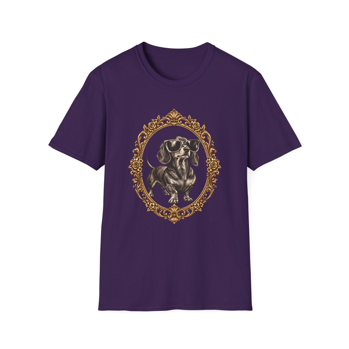 The Duke of Cool – Dachshund - Supersoft Unisex T-shirt