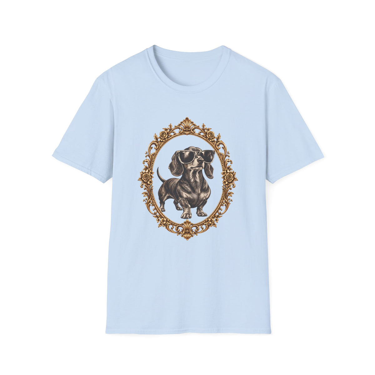 The Duke of Cool – Dachshund - Supersoft Unisex T-shirt
