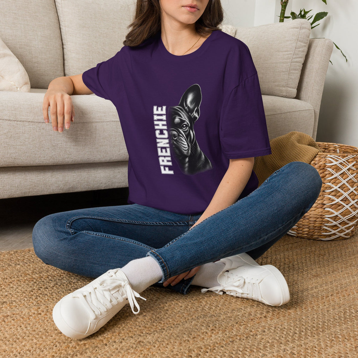 French Bulldog On Duty - Supersoft Unisex T-shirt