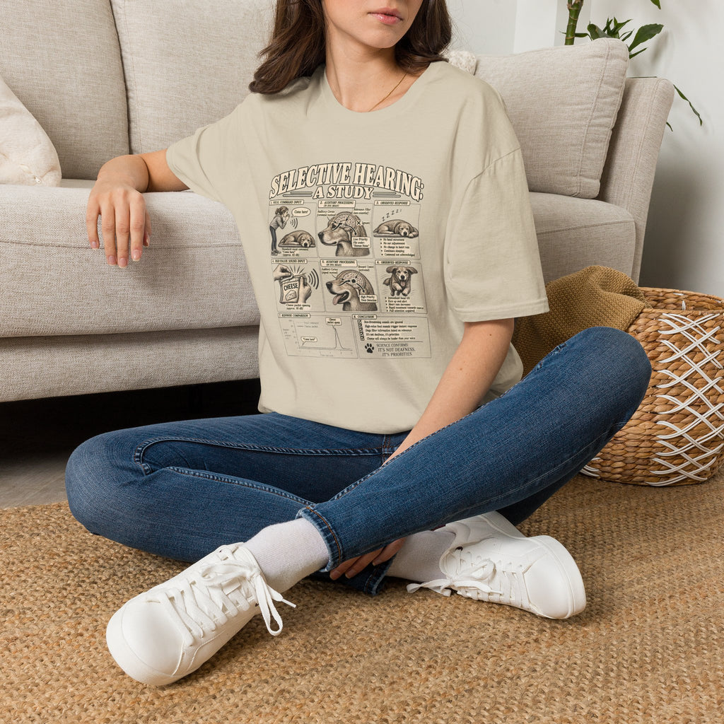 Selective Hearing: A Study –  Supersoft Unisex T-Shirt