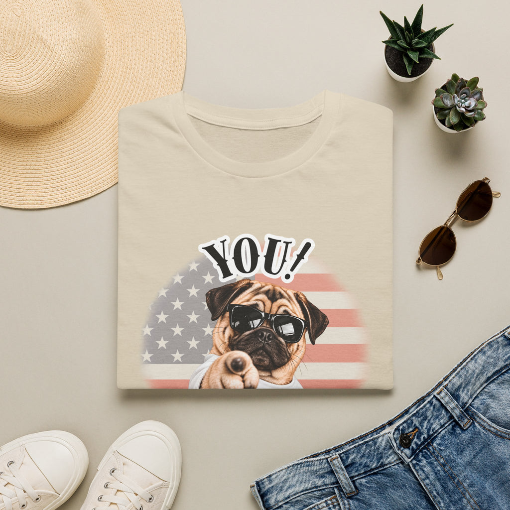 YOU!...Stay Cool! – Pug - Supersoft Unisex T-shirt