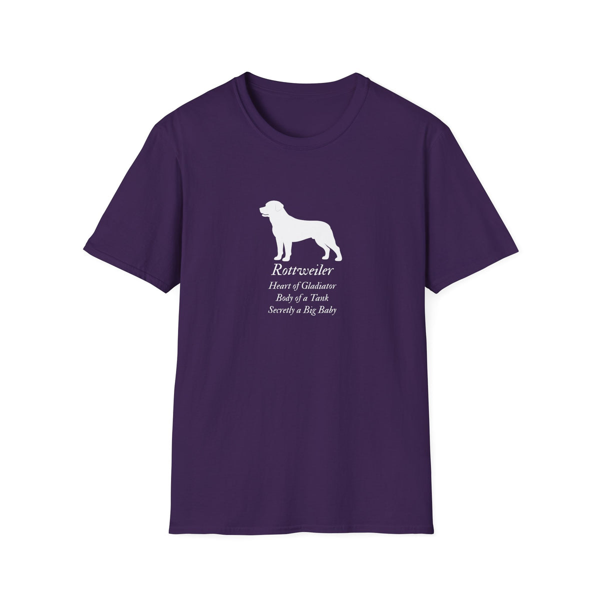 Heart of a Lion - Rottweiler – Supersoft Unisex T-Shirt