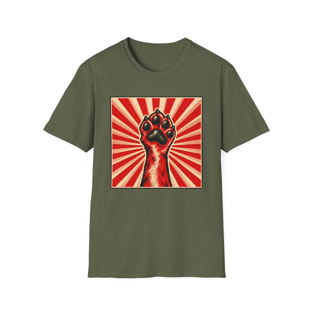 Power to the Paws! – The Canine Revolution - Supersoft Unisex T-shirt