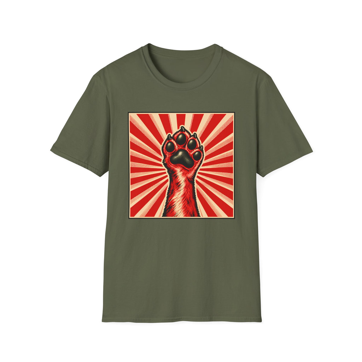 Power to the Paws! – The Canine Revolution - Supersoft Unisex T-shirt