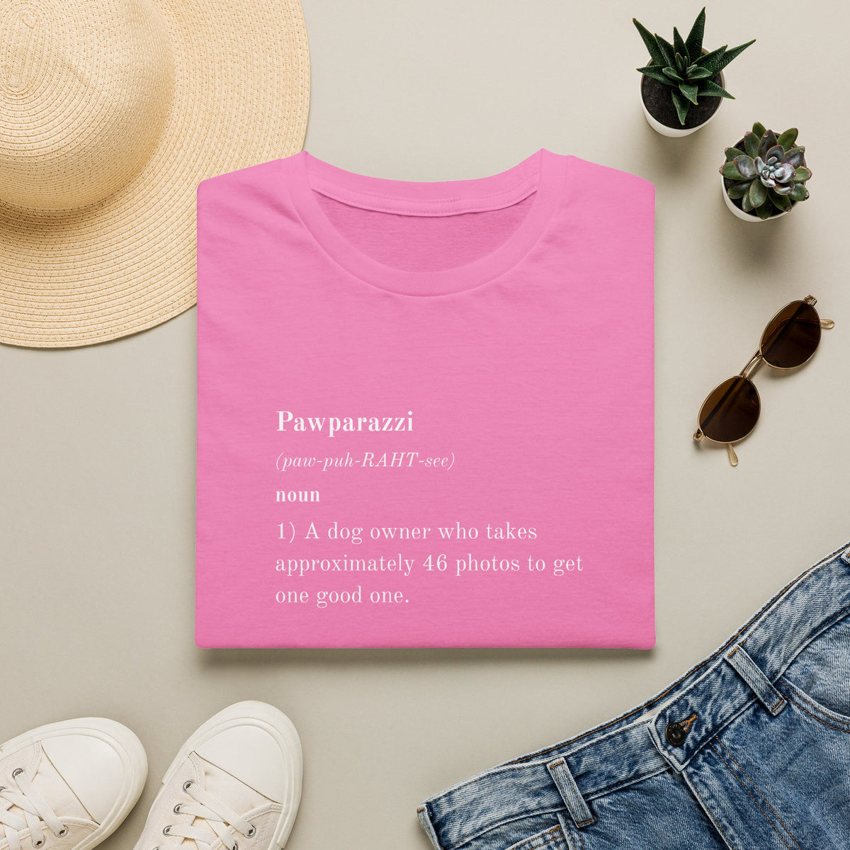 Dictionary of Dog - Pawparazzi -  Supersoft Unisex T-Shirt