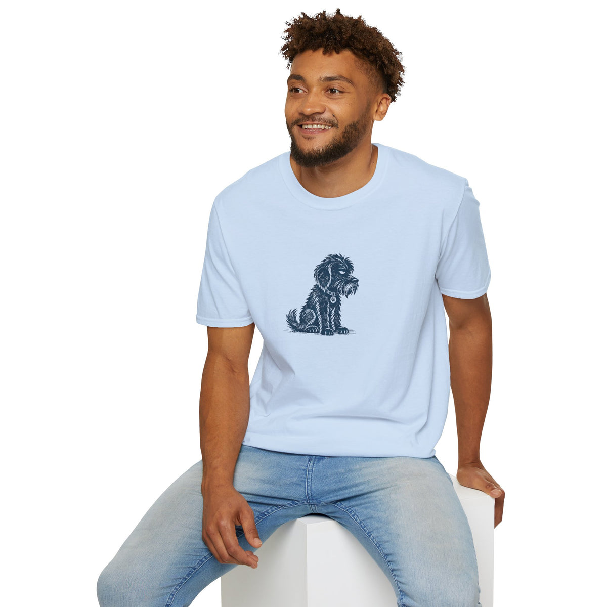 Grumpy Dog - Meet Grumpy Dog –  Supersoft Unisex T-Shirt