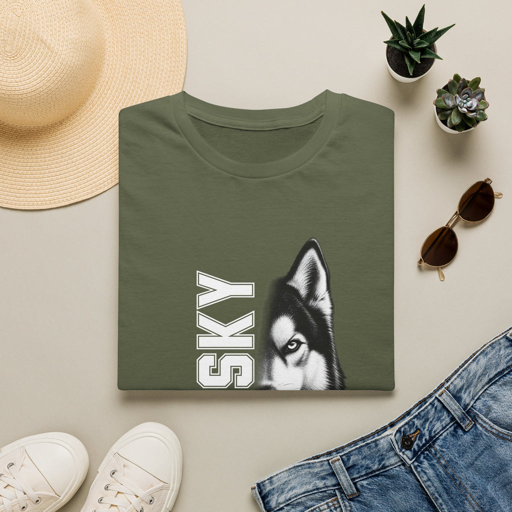 Siberian Husky On Duty - Supersoft Unisex T-shirt