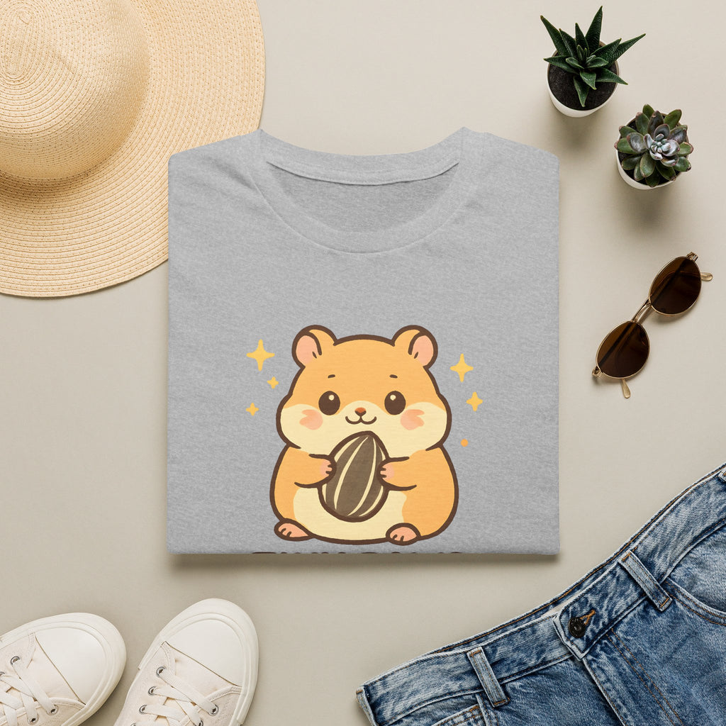 Tiny Paws, Big Love Hamster Cute Kawaii –  Supersoft Unisex T-Shirt