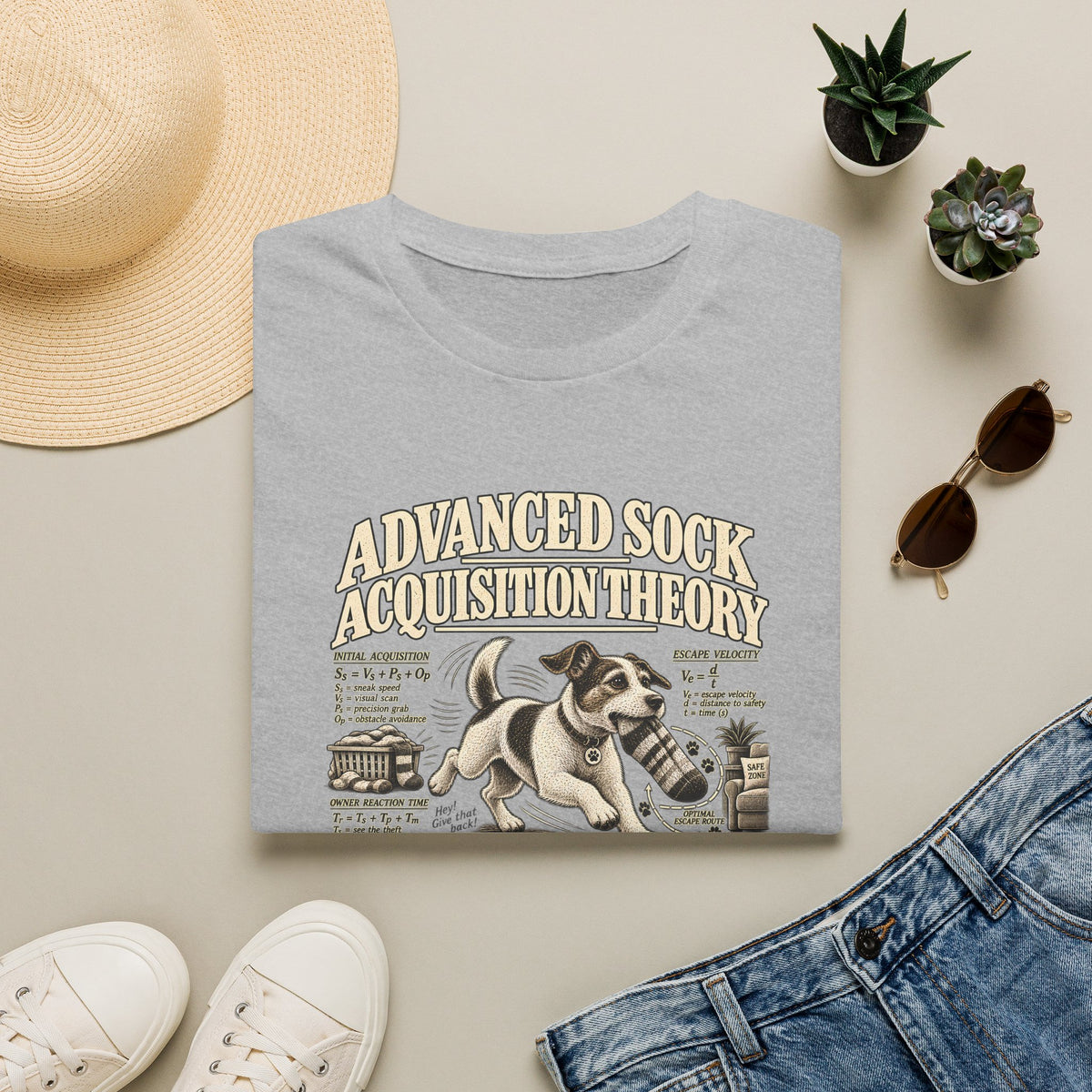 Advanced Sock Acquisition Theory –  Supersoft Unisex T-Shirt