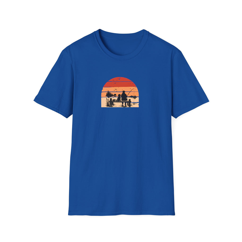 Gone Fishing…Brought the Dog –  Supersoft Unisex T-Shirt
