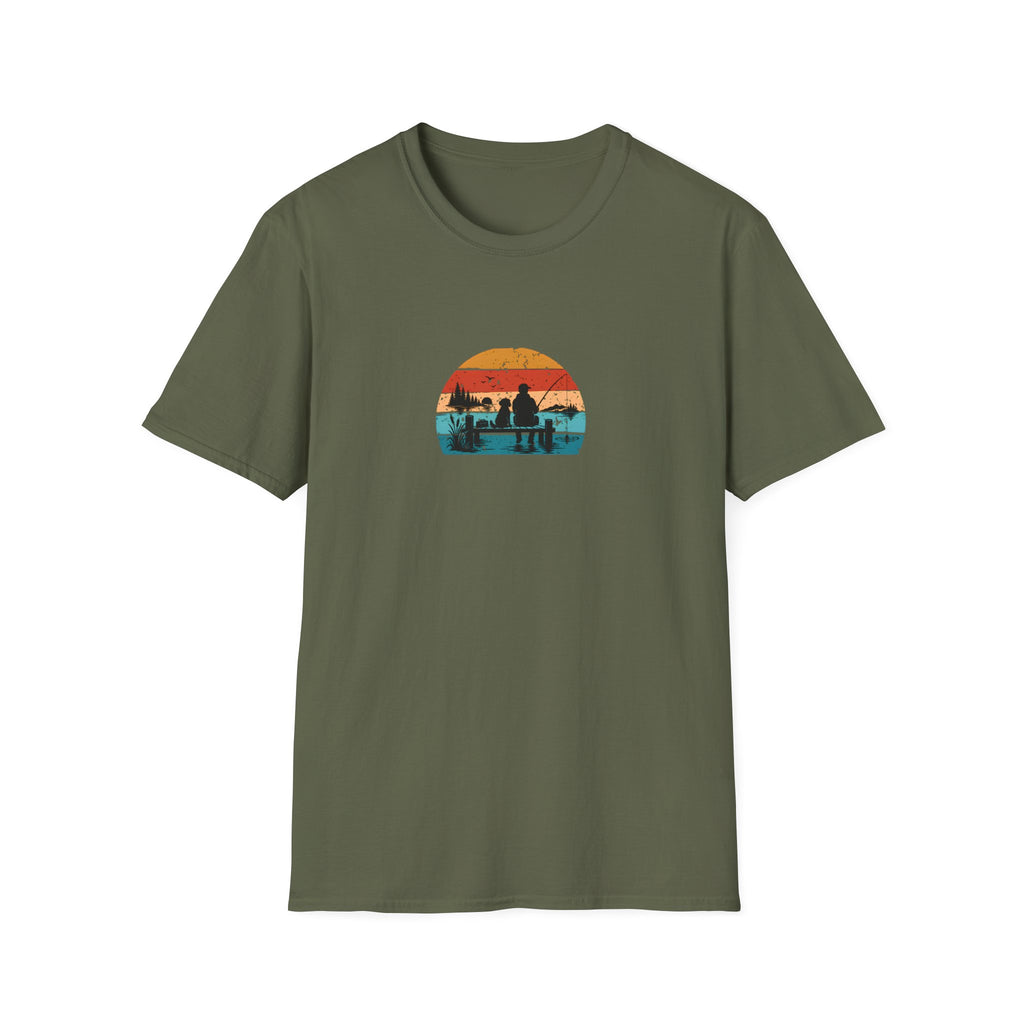 Gone Fishing…With My Best Friend –  Supersoft Unisex T-Shirt