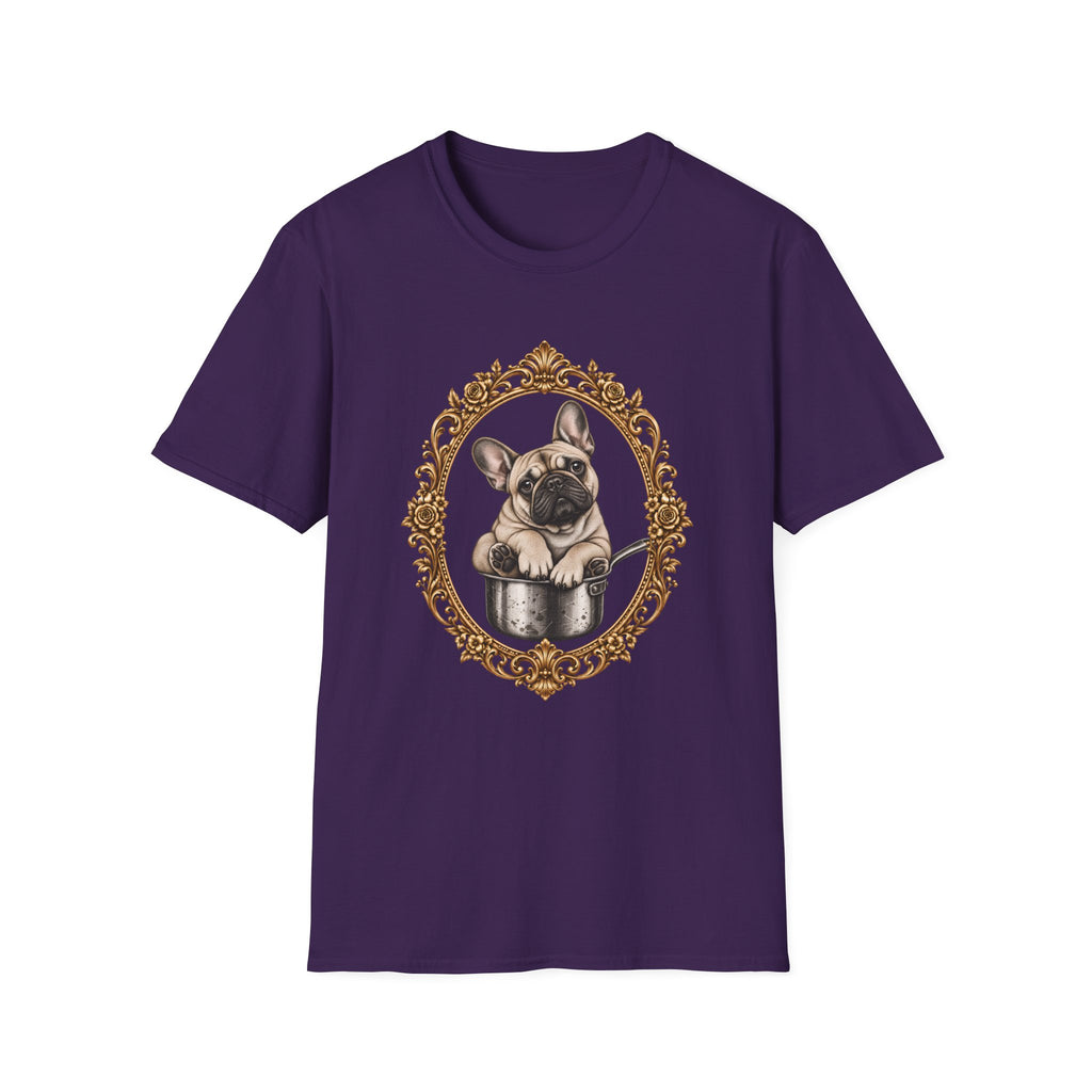 The Duke of Dinner – French Bulldog - Supersoft Unisex T-shirt