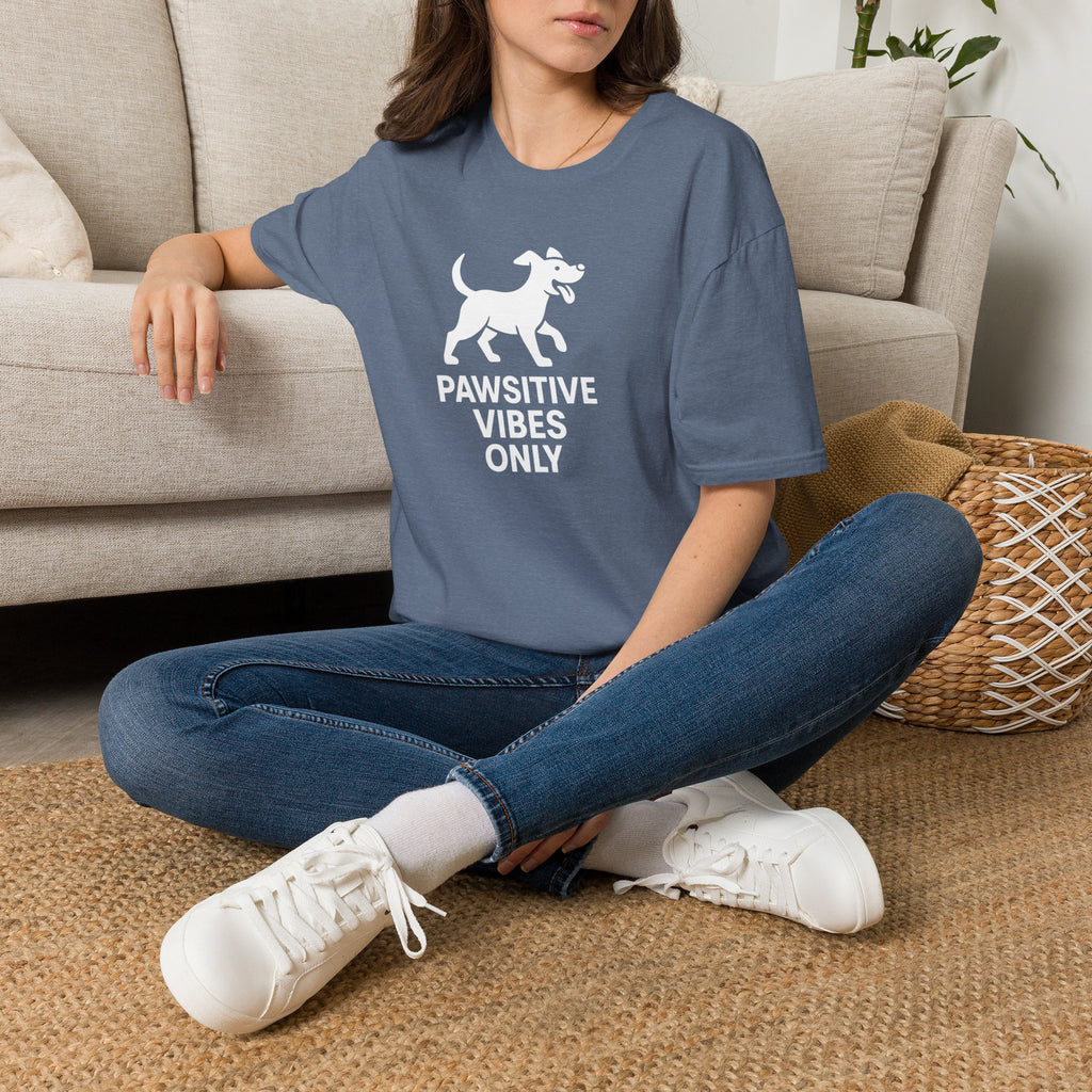 Paw-sitive Vibes Only –  Supersoft Unisex T-Shirt