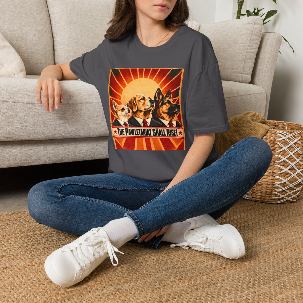 The Pawletariat Shall Rise! – The Great Biscuit Revolution - Supersoft Unisex T-shirt