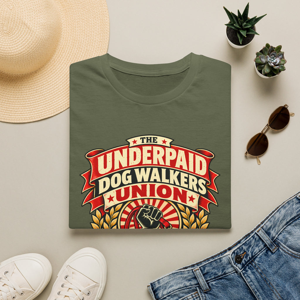 The Underpaid Dog Walkers Union - Supersoft Unisex T-shirt
