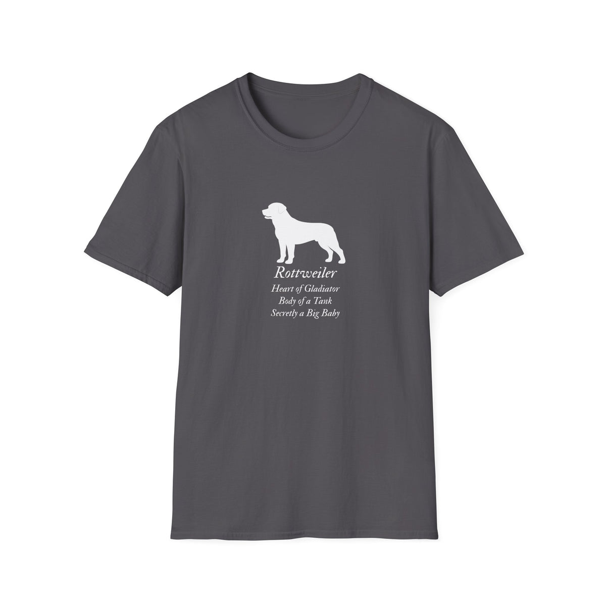 Heart of a Lion - Rottweiler – Supersoft Unisex T-Shirt