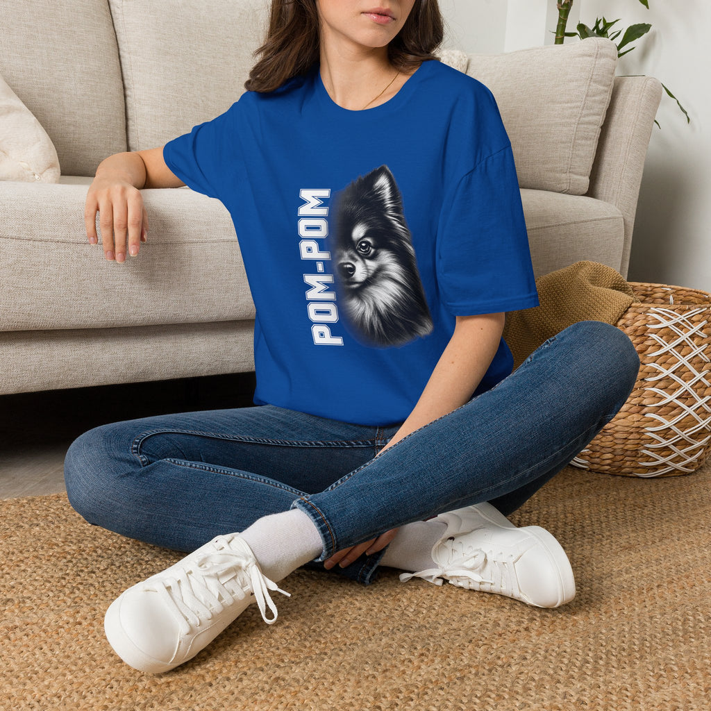 Pomeranian On Duty - Supersoft Unisex T-shirt