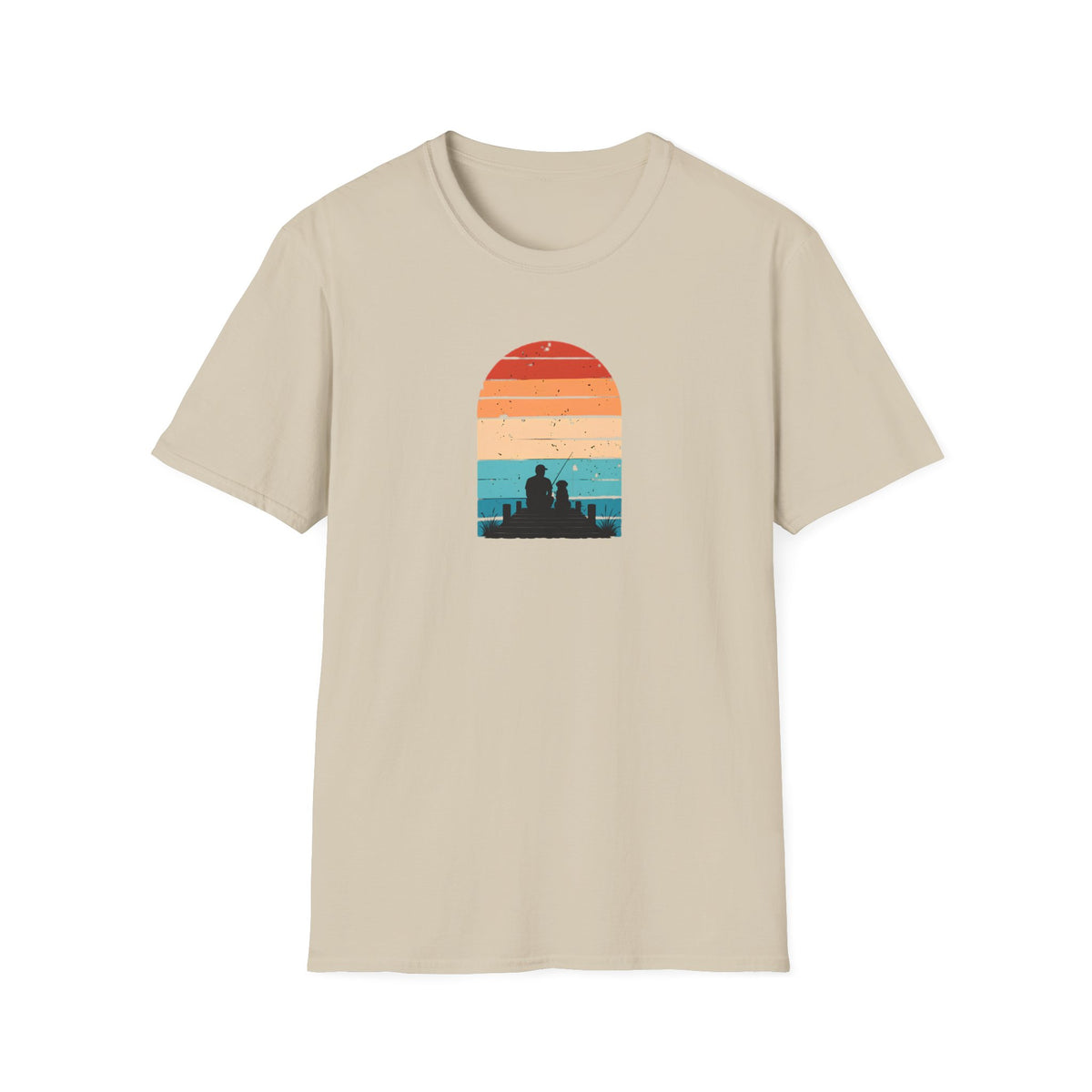 Just Me, My Dog & the Water –  Supersoft Unisex T-Shirt