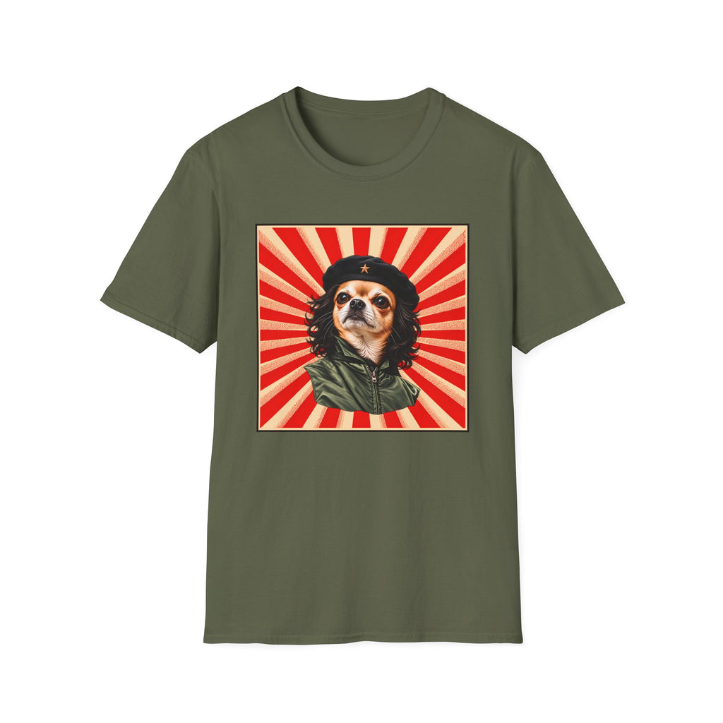 Chih Guevara – The Pawvolution Begins! - Supersoft Unisex T-shirt
