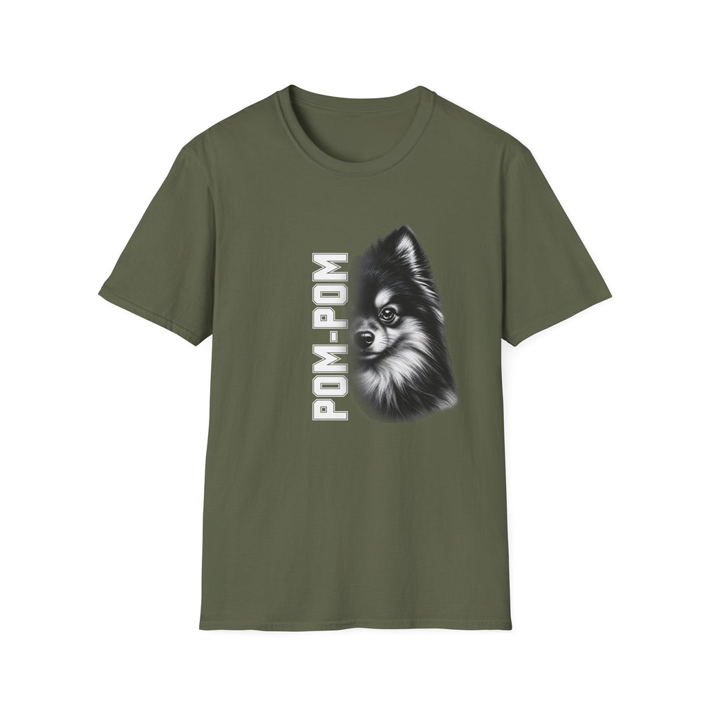 Pomeranian On Duty - Supersoft Unisex T-shirt