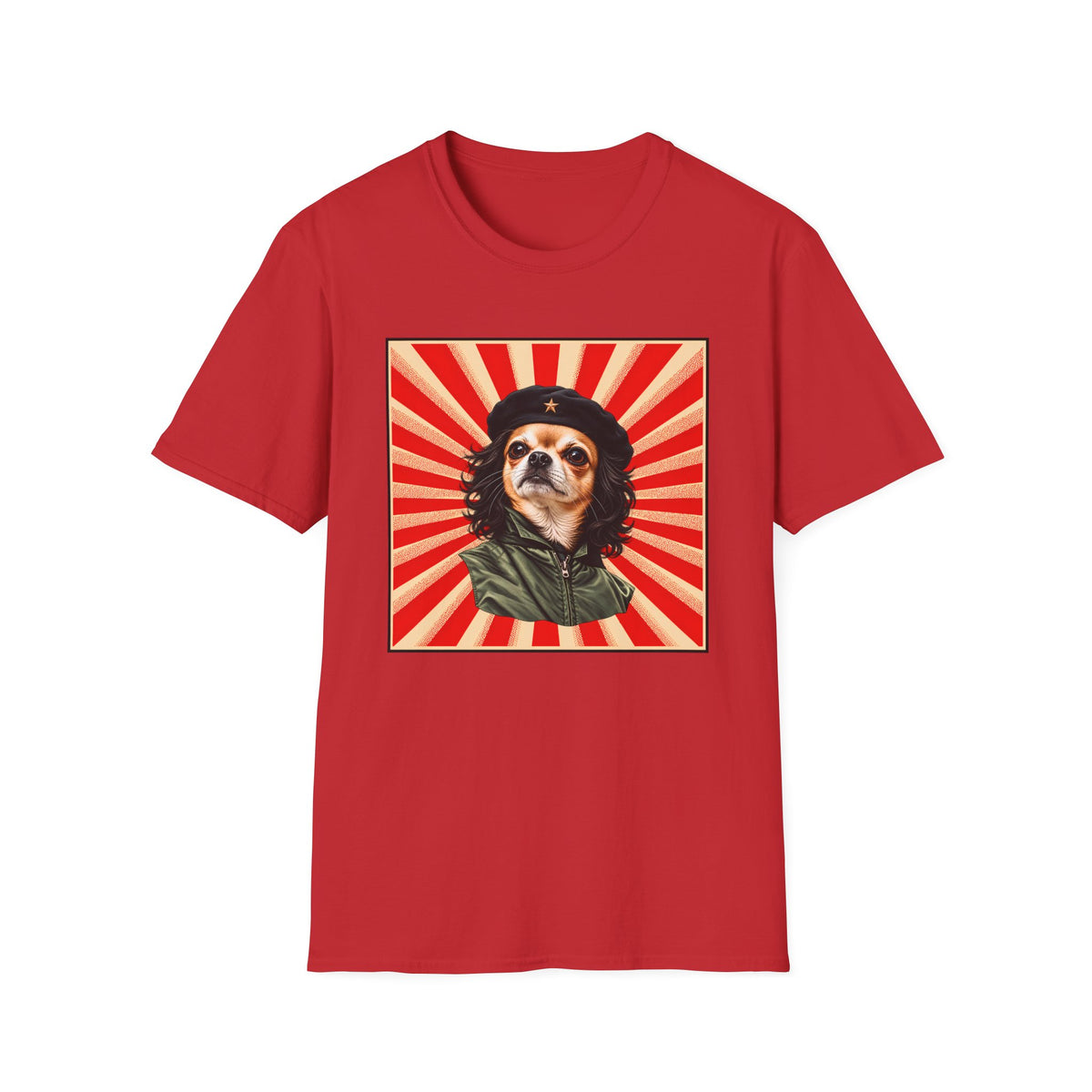 Chih Guevara – The Pawvolution Begins! - Supersoft Unisex T-shirt